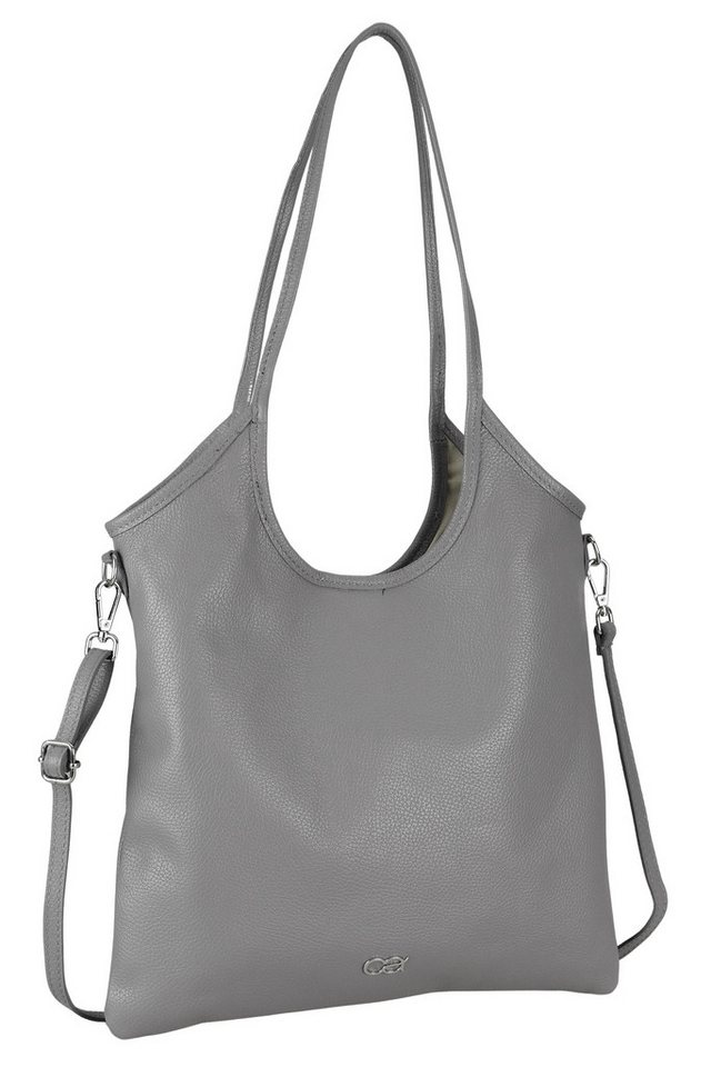 COLLEZIONE ALESSANDRO Schultertasche Cuir, aus echtem Leder, Made in Italy von COLLEZIONE ALESSANDRO