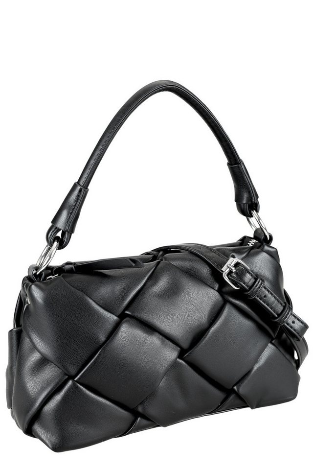 COLLEZIONE ALESSANDRO Schultertasche Giorgia, Elegante Flechttasche mit Trageriemen von COLLEZIONE ALESSANDRO