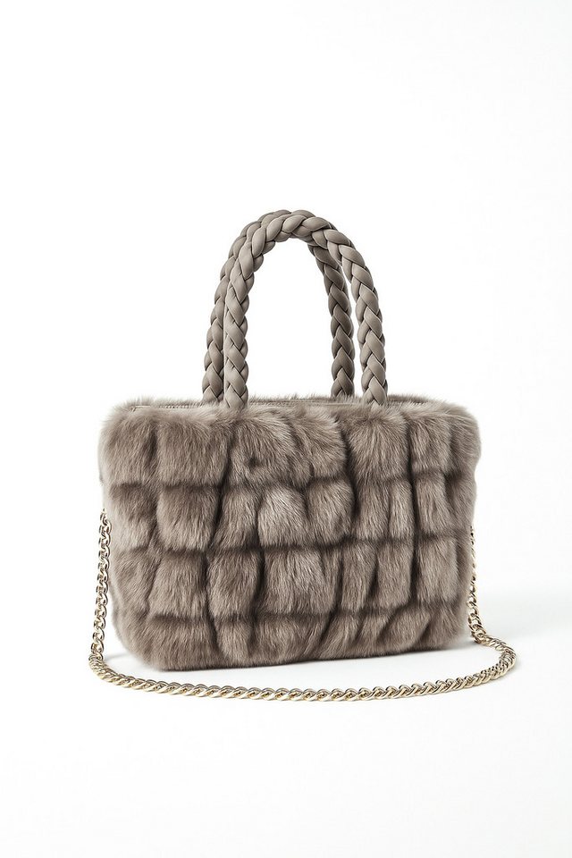COLLEZIONE ALESSANDRO Schultertasche Kuschel, aus kuschelweichem Material von COLLEZIONE ALESSANDRO