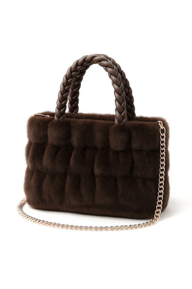 COLLEZIONE ALESSANDRO Schultertasche Kuschel, aus kuschelweichem Material von COLLEZIONE ALESSANDRO