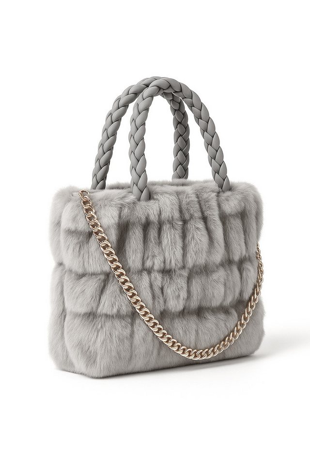 COLLEZIONE ALESSANDRO Schultertasche Kuschel, aus kuschelweichem Material von COLLEZIONE ALESSANDRO