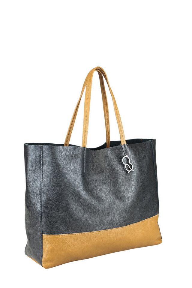 COLLEZIONE ALESSANDRO Schultertasche Linia, Echt Leder, Made in Italy von COLLEZIONE ALESSANDRO