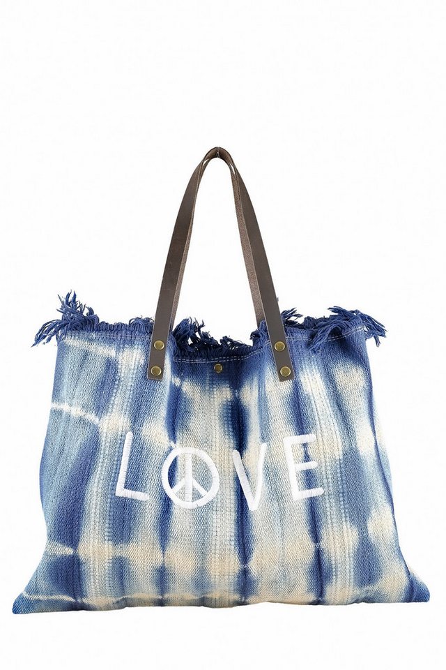 COLLEZIONE ALESSANDRO Schultertasche Love, aus griffigem Jeansstoff von COLLEZIONE ALESSANDRO