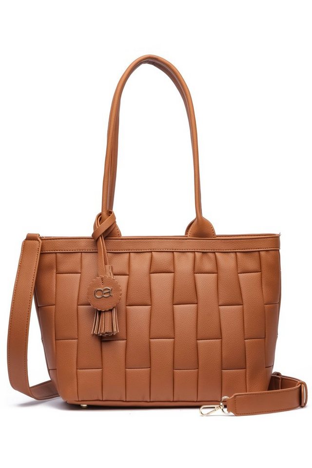COLLEZIONE ALESSANDRO Schultertasche Luvre, mit luxuriöser Steppung von COLLEZIONE ALESSANDRO