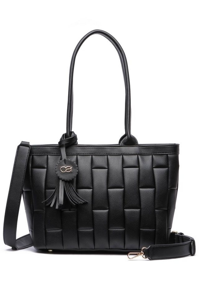 COLLEZIONE ALESSANDRO Schultertasche Luvre, mit luxuriöser Steppung von COLLEZIONE ALESSANDRO