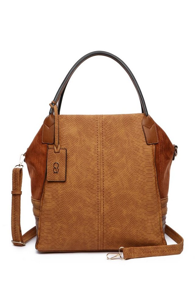 COLLEZIONE ALESSANDRO Schultertasche Maxim, mit langen Henkeln und zusätzlichem Trageriemen von COLLEZIONE ALESSANDRO