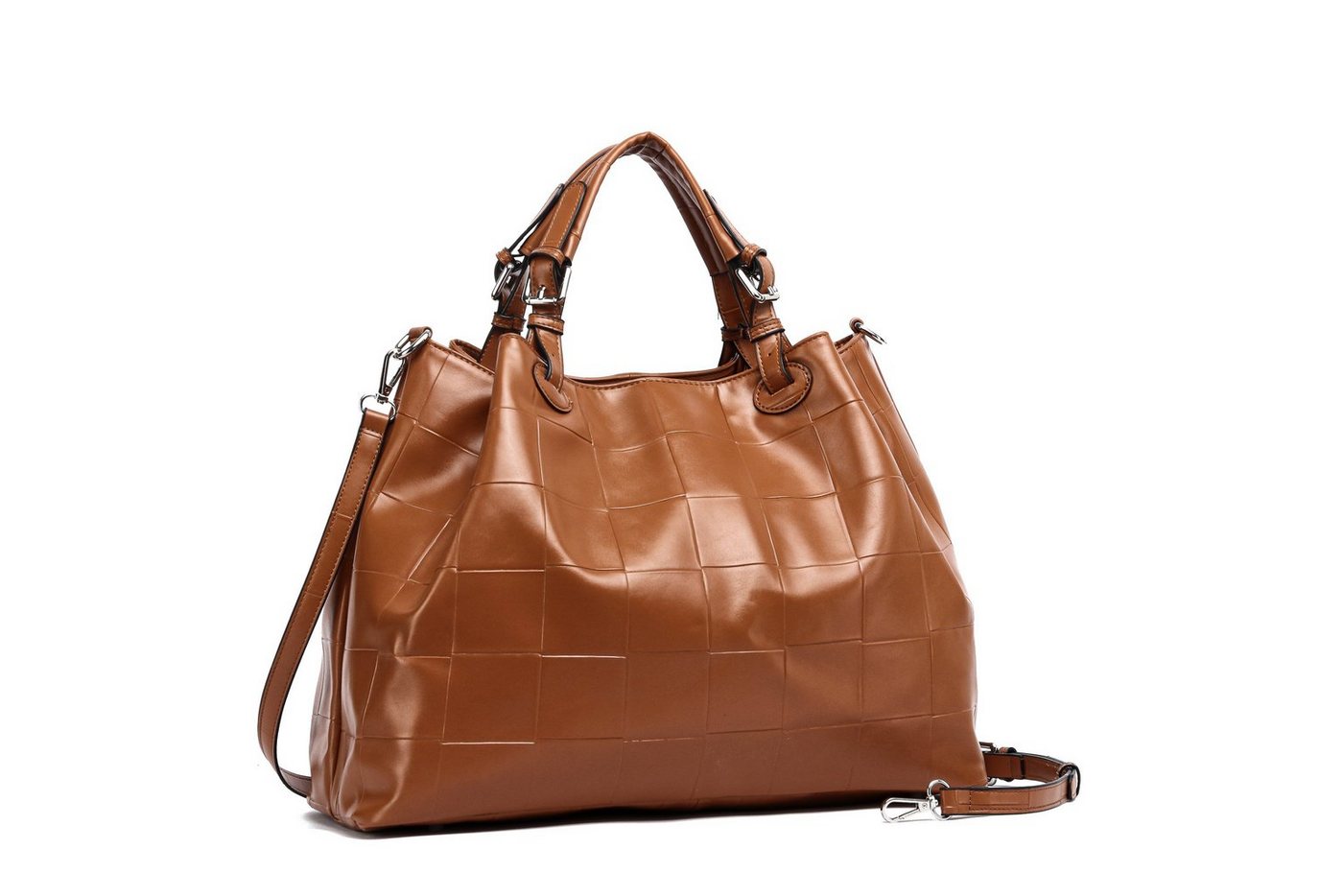 COLLEZIONE ALESSANDRO Shopper Amica, im XL-Format in Flechtoptik von COLLEZIONE ALESSANDRO