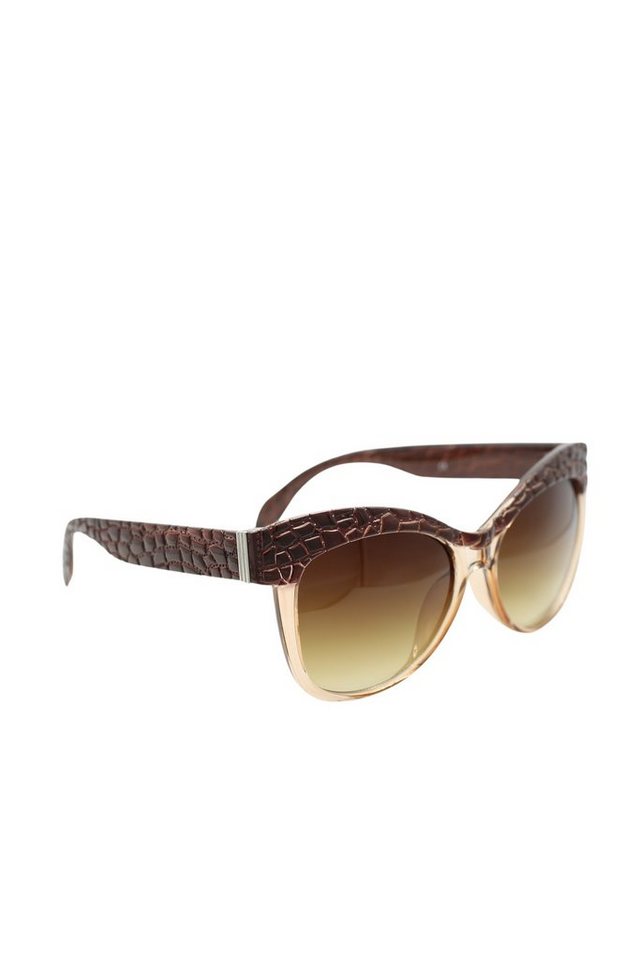 COLLEZIONE ALESSANDRO Sonnenbrille Kroko mit Krokobesatz von COLLEZIONE ALESSANDRO
