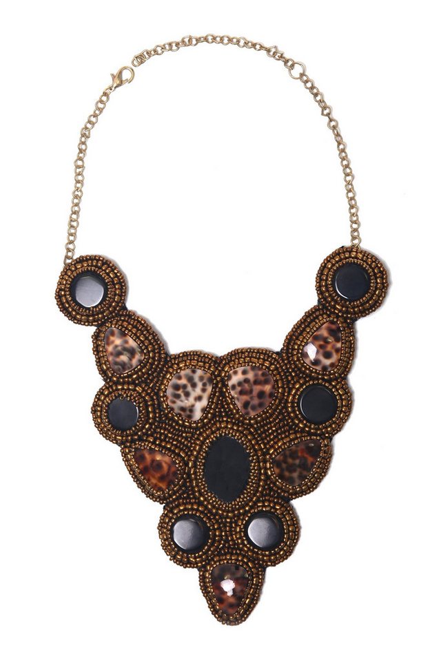 COLLEZIONE ALESSANDRO Statementkette Anabelle, mit Cowrie Muschel von COLLEZIONE ALESSANDRO