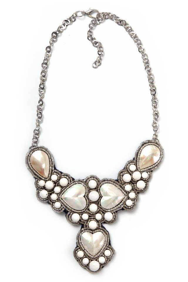 COLLEZIONE ALESSANDRO Statementkette Karlotta, mit unterschiedlichen Glasperlen COLLEZIONE ALESSANDRO Statementkette Karlotta, mit unterschiedlichen Glasperlen von COLLEZIONE ALESSANDRO
