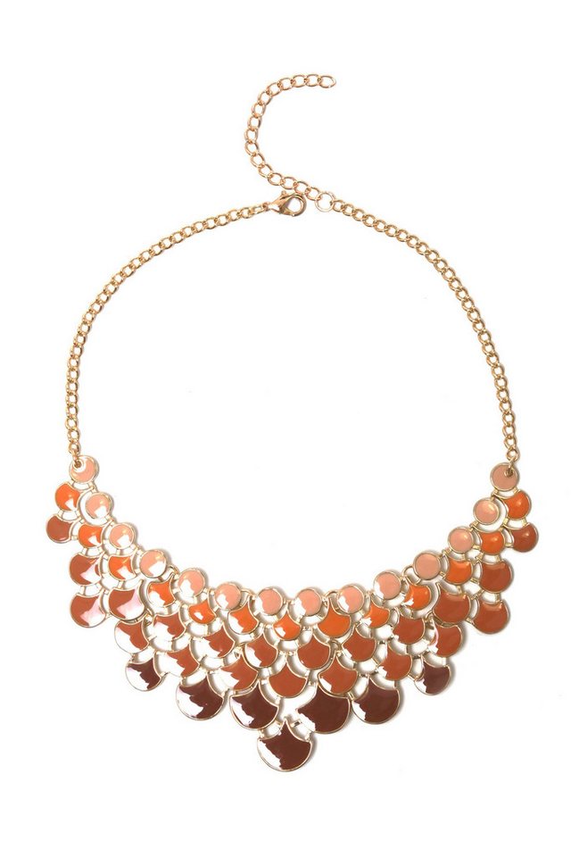 COLLEZIONE ALESSANDRO Statementkette Sandy, mit bemalten Metallteilen COLLEZIONE ALESSANDRO Statementkette Sandy, mit bemalten Metallteilen von COLLEZIONE ALESSANDRO