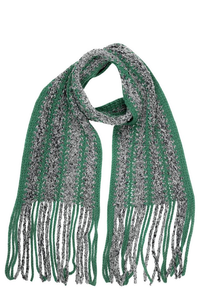 COLLEZIONE ALESSANDRO Strickschal Grobstrick, (1-St), kuschelweich, Made in Italy, bicolor von COLLEZIONE ALESSANDRO