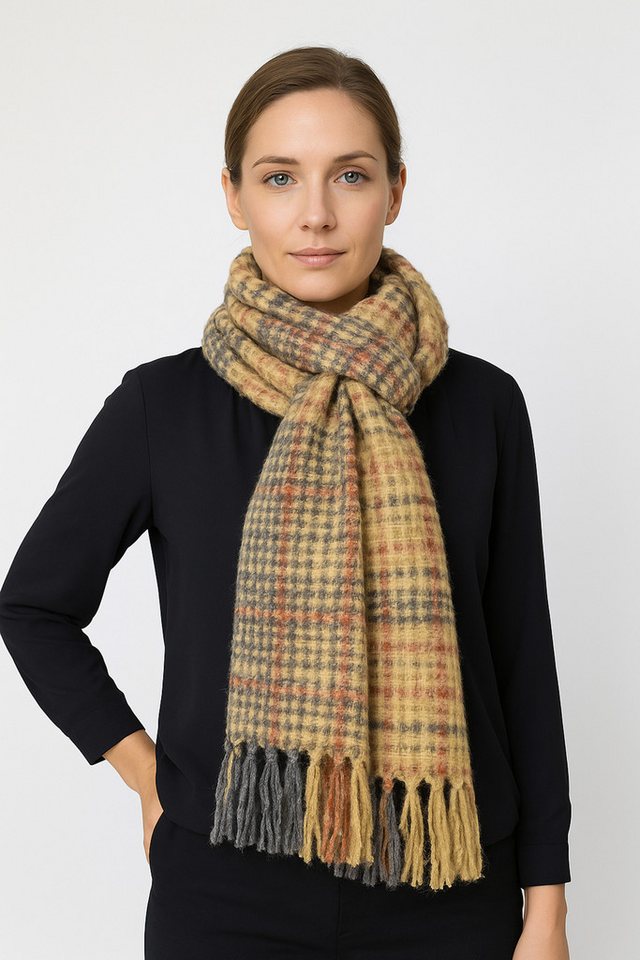 COLLEZIONE ALESSANDRO Strickschal Tscherpa, (1-St), Made in Italy, in modischen Farben von COLLEZIONE ALESSANDRO