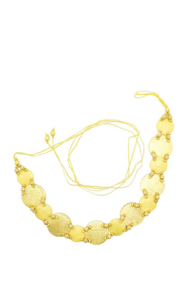 COLLEZIONE ALESSANDRO Taillengürtel Muscheln Muschelgürtel zum Binden von COLLEZIONE ALESSANDRO