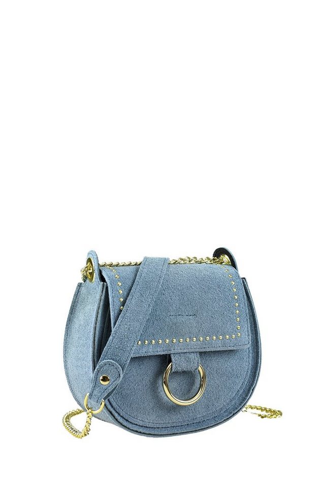 COLLEZIONE ALESSANDRO Umhängetasche Frühling, aus Wildleder, mit Mini-Nieten von COLLEZIONE ALESSANDRO