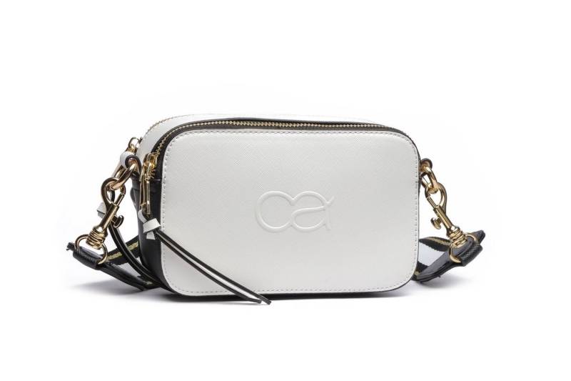 COLLEZIONE ALESSANDRO Umhängetasche Nightlife, Abendtasche weiß-gold-schwarz von COLLEZIONE ALESSANDRO