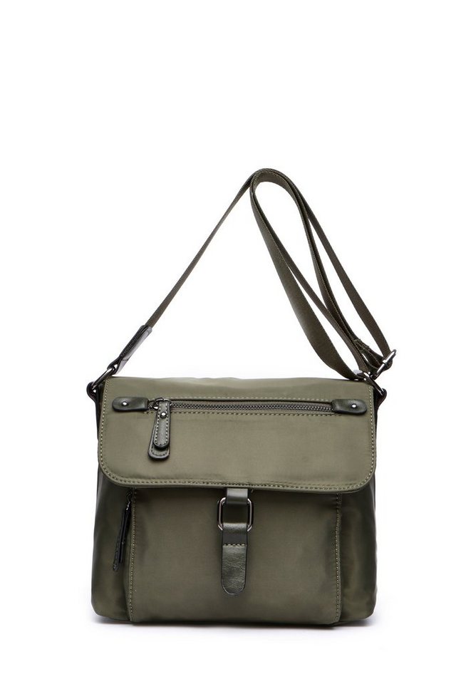 COLLEZIONE ALESSANDRO Umhängetasche Nylon, in modernem Design mit vielen Fächern von COLLEZIONE ALESSANDRO