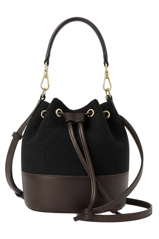 COLLEZIONE ALESSANDRO Umhängetasche Tweed, aus echtem Leder mit Stoff COLLEZIONE ALESSANDRO Umhängetasche Tweed, aus echtem Leder mit Stoff von COLLEZIONE ALESSANDRO