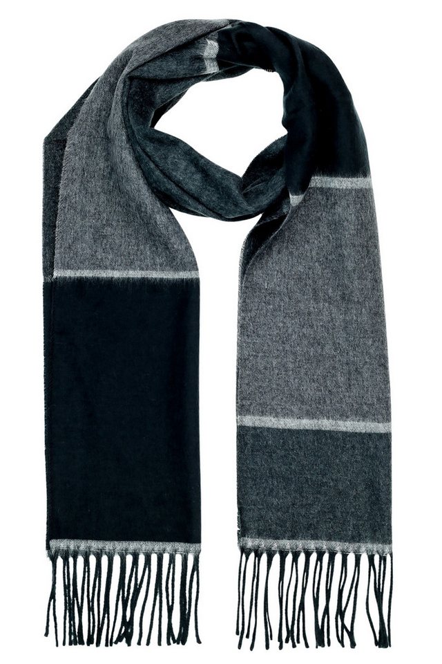 COLLEZIONE ALESSANDRO Wollschal Profession, (1-St), Made in Italy, Color Blocking von COLLEZIONE ALESSANDRO