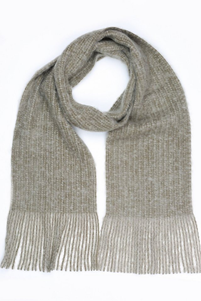 COLLEZIONE ALESSANDRO Wollschal Wolltraum, (1-St), Made in Italy in Melange-Tönen von COLLEZIONE ALESSANDRO