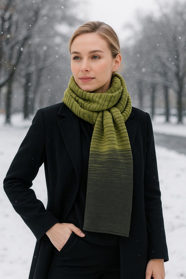 COLLEZIONE ALESSANDRO Wollschal Zugspitze, (1-St), Made in Italy, in modischen Farben von COLLEZIONE ALESSANDRO