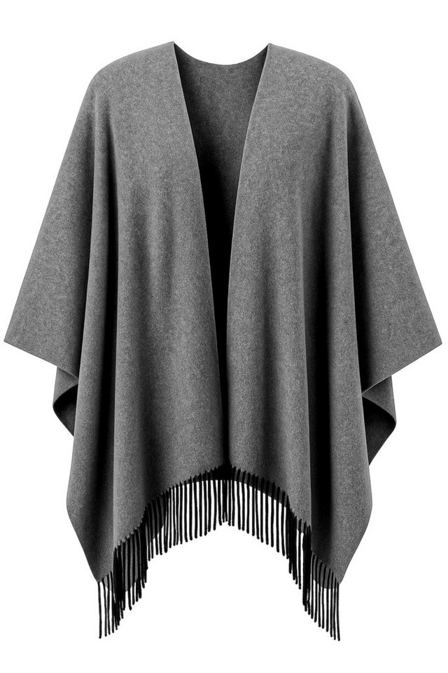 COLLEZIONE ALESSANDRO XXL-Schal Ponhito, (1-St), Made in Italy, mit Fransen von COLLEZIONE ALESSANDRO