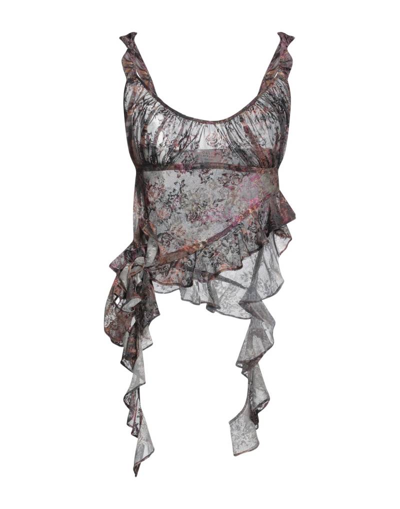 COLLINA STRADA Top Damen Braun von COLLINA STRADA