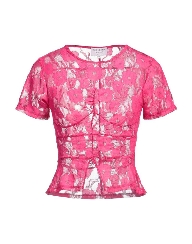 COLLINA STRADA Top Damen Fuchsia von COLLINA STRADA