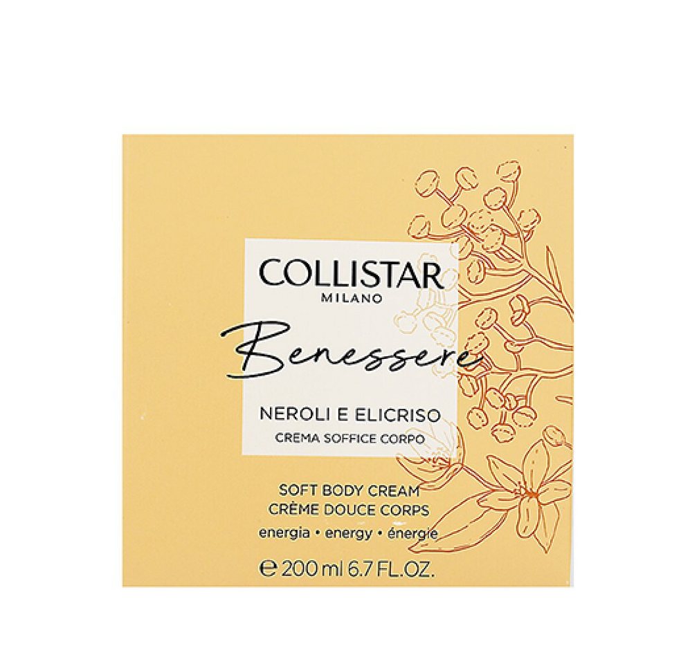 COLLISTAR Körperpflegemittel Benessere Soft Körpercreme 200 ml von COLLISTAR