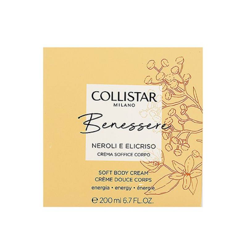 COLLISTAR Körperpflegemittel Benessere Soft Körpercreme 200 ml von COLLISTAR