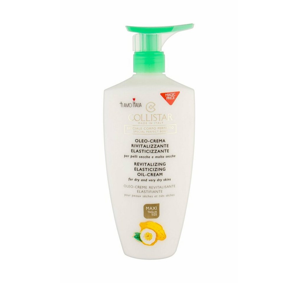 COLLISTAR Körperpflegemittel Special Perfecto Body Revitalizing Elasticizing Oil Cream 400ml COLLISTAR Körperpflegemittel Special Perfecto Body Revitalizing Elasticizing Oil Cream 400ml von COLLISTAR