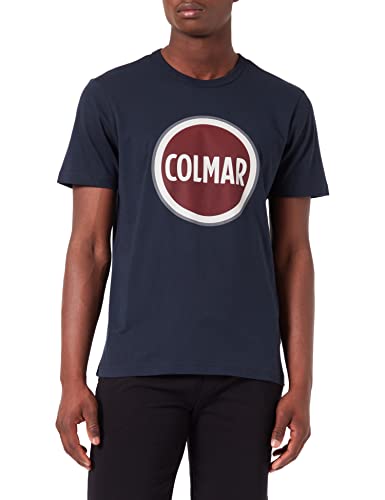 COLMAR Herren 7518 T-Shirt, Navy Blue, M von COLMAR