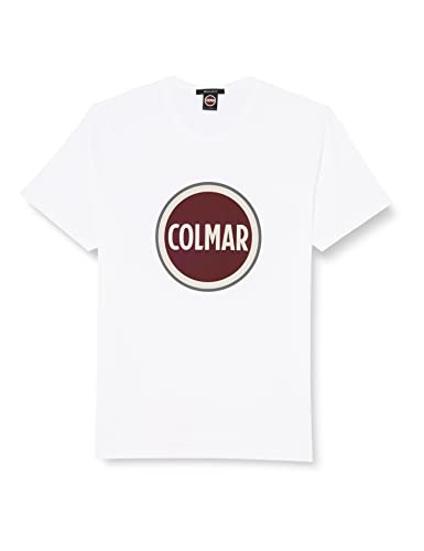 COLMAR Herren 7518 T-Shirt, White, L von COLMAR