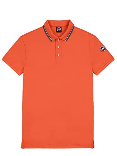 Colmar Poloshirt für Herren, Orange, Modell 7659N-7XH, 100% Baumwolle, Orange, Medium von COLMAR