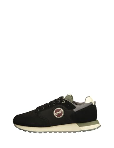 Colmar Unisex Travis Authentic Black-Military Green-Gray 044 TG 40 Zapatillas, EU von COLMAR