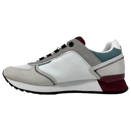 Colmar Travis Sport Colors 59408 Sneaker Weiß, 054 White Burgundy, 42 EU von Colmar