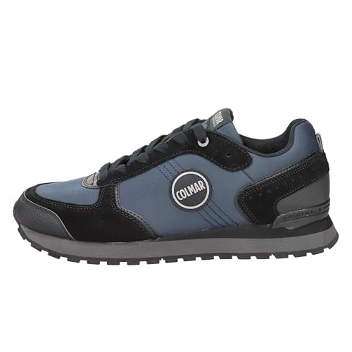Colmar Unisex Travis Dark Black-Anthracite 051 TG 41 Zapatillas, EU von COLMAR