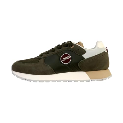 Scarpe uomo Colmar sneaker Travis authentic 063 green/beige/gray US25CO19 44 von COLMAR