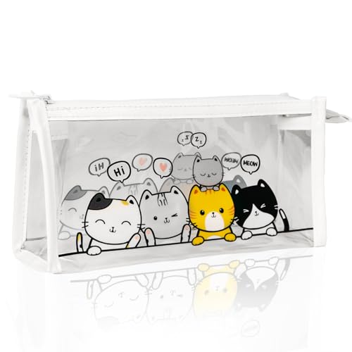 COLOFALLA Federmäppchen Katze Mäppchen für Mädchen Teenager Niedliches Stifteköcher Bleistift Katzen Schreibwaren Bürobedarf Geschenk Katzen Schreibwarentaschen Bleistifthalter Pencil Case COLOFALLA Federmäppchen Katze Mäppchen für Mädchen Teenager Niedliches Stifteköcher Bleistift Katzen Schreibwaren Bürobedarf Geschenk Katzen Schreibwarentaschen Bleistifthalter Pencil Case von COLOFALLA