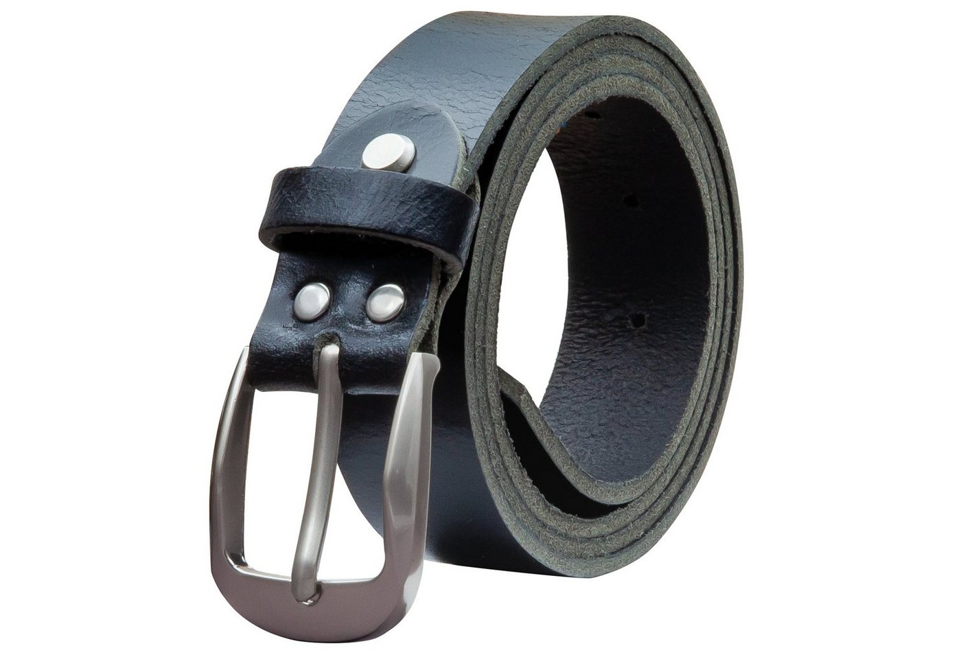 COLOGNEBELT Ledergürtel OM32-VL-Schwarz MADE IN GERMANY, Schwarz Kürzbar, 100 % Echtleder, Aus einem Stück, Unisex von COLOGNEBELT