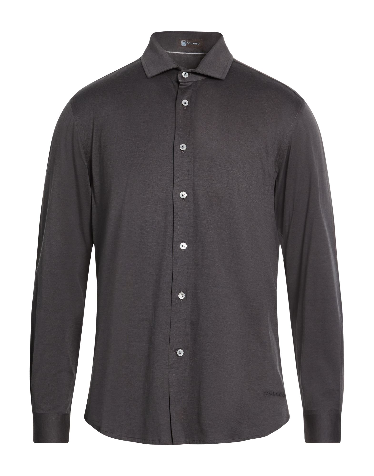COLOMBO Hemd Herren Braungrau von COLOMBO