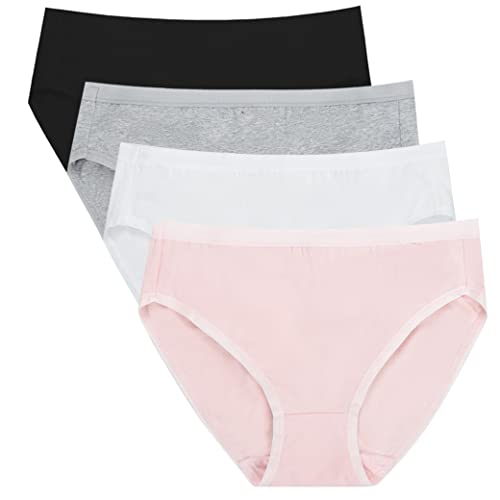 COLOMI Unterhosen Damen Baumwolle Slips Mehrpack Hipster Bequeme Unterwäsche von COLOMI