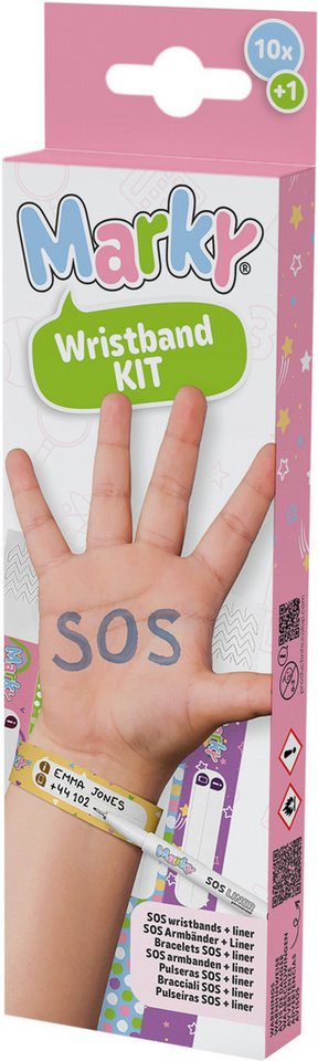 COLOP Armband SOS Armbänder, 10 Stück von COLOP