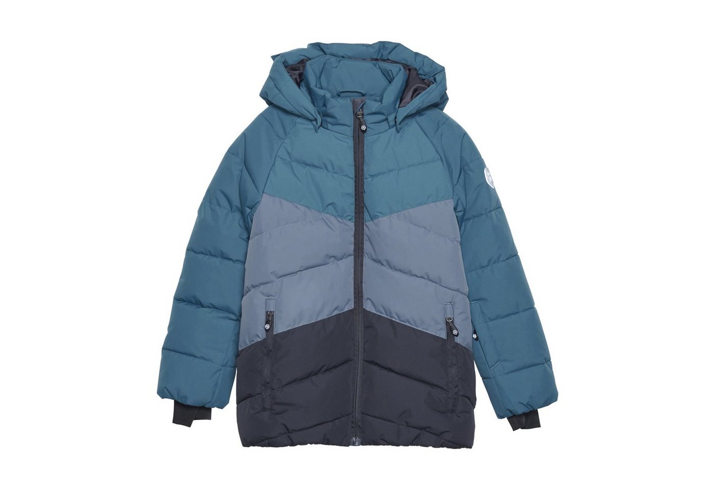 COLOR KIDS Anorak Color Kids Boys Ski Jacket Colorblock Quilt Kinder von COLOR KIDS