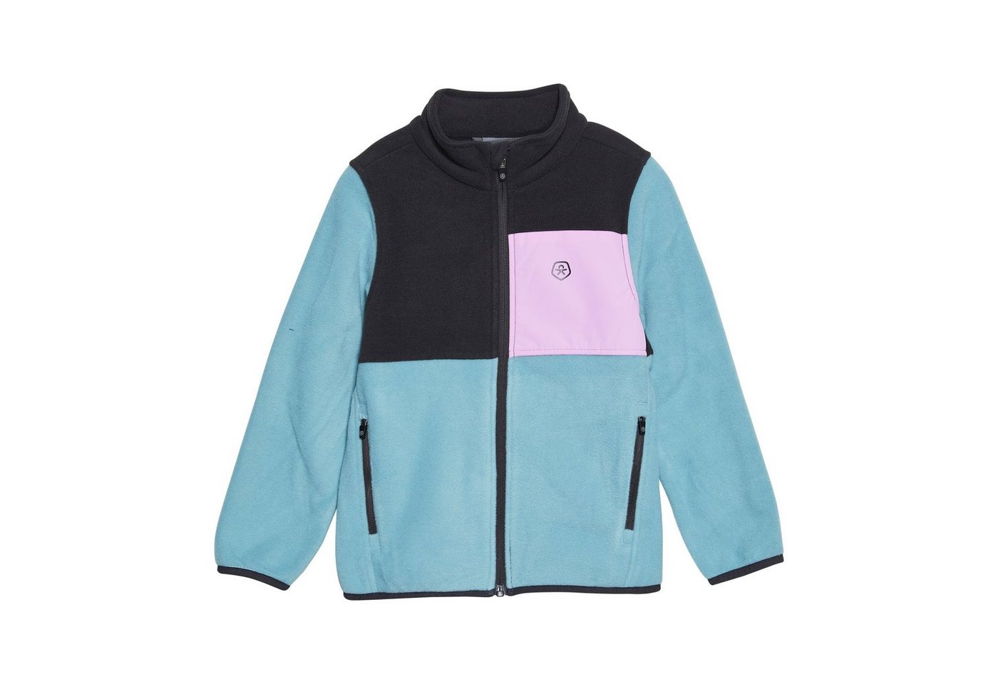 COLOR KIDS Fleecejacke COFleece Jacket Colorblock - 741192 von COLOR KIDS