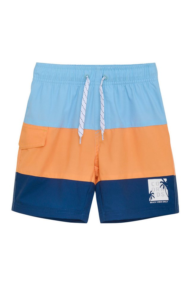 COLOR KIDS Funktionsshorts COSwim Long Shorts, Colorblock Boardshorts mit Mesheinsatz in Colorblocking Optik von COLOR KIDS