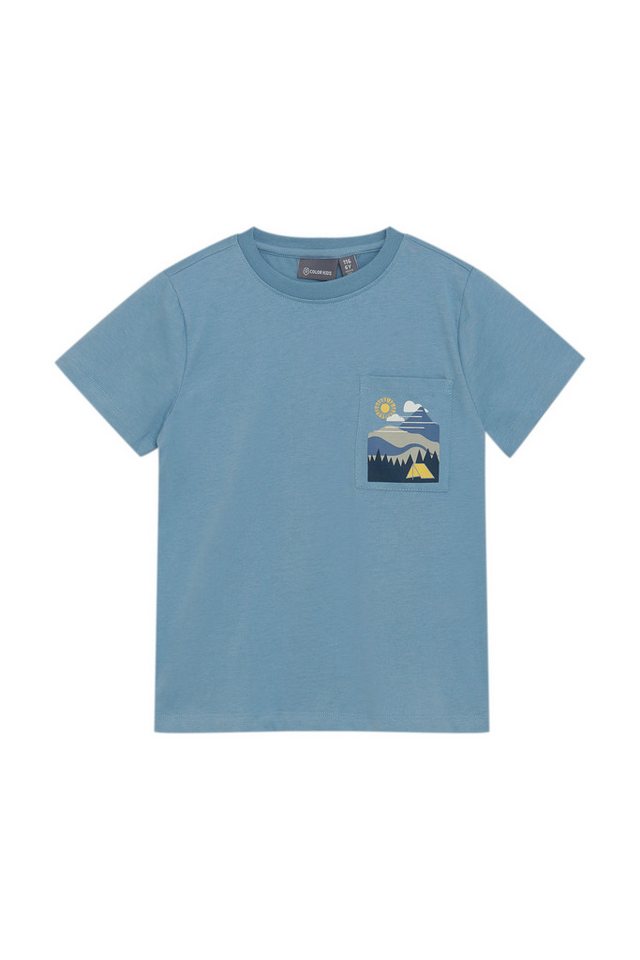 COLOR KIDS Rundhalsshirt COT-shirt W. 2 Print - S/S Modernes T-Shirt von COLOR KIDS
