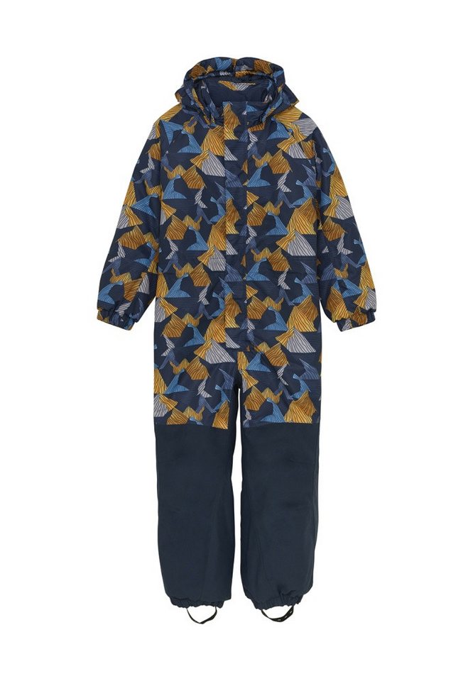 COLOR KIDS Schneeoverall Color Kids Kinder Coverall AOP Contrast 741651 von COLOR KIDS