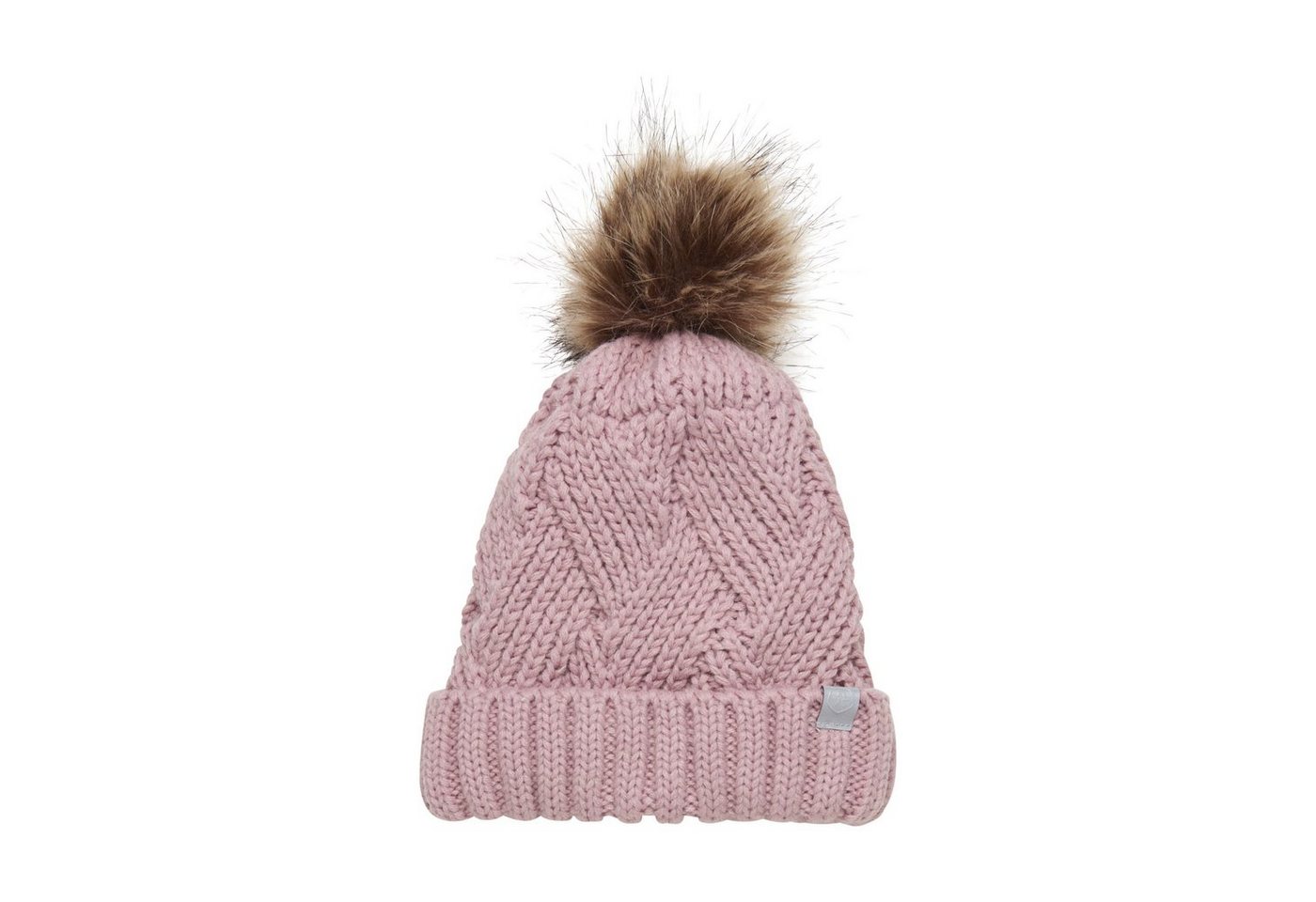 COLOR KIDS Beanie Color Kids Girls Hat With Detachable Fake Fur von COLOR KIDS