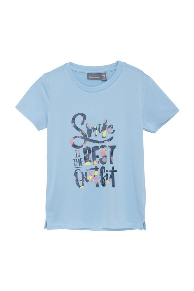 COLOR KIDS T-Shirt COT-shirt W. Print -S/S, Girl Kids T-Shirt mit Quick Dry Funtkion von COLOR KIDS